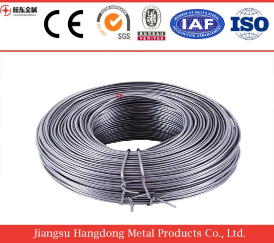 304 cuerda de alambre de acero galvanizado recubierta de PVC de 7X7 4 mm